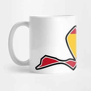 Valencia Street Circuit [flag] Mug